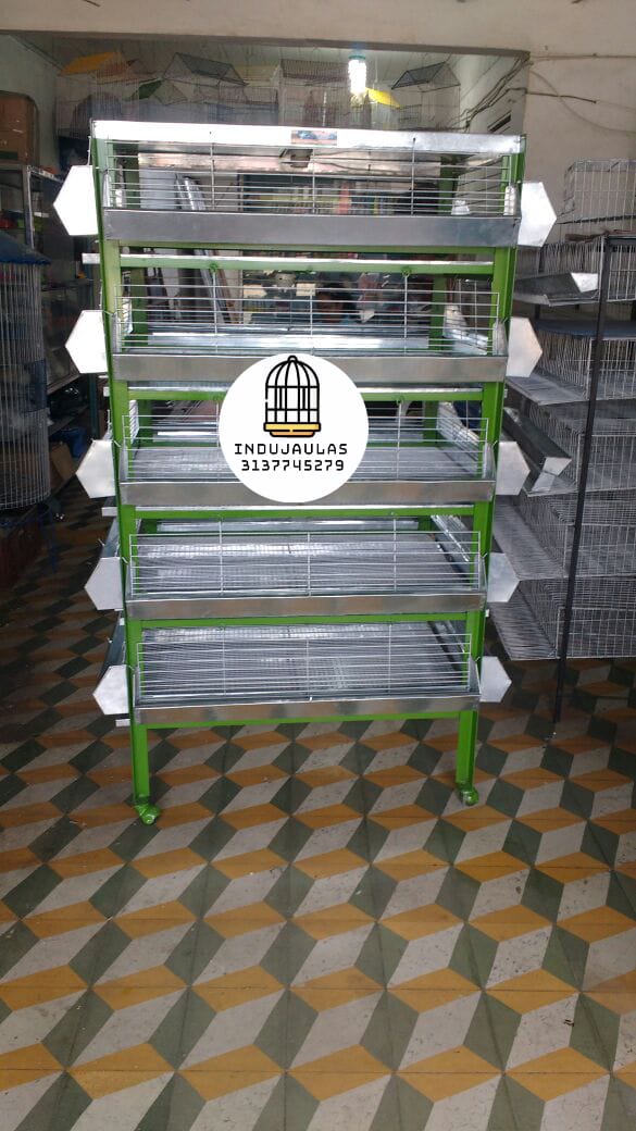 JAULAS PARA POLLO CRIADORA X 500 POLLOS DE UN DIA