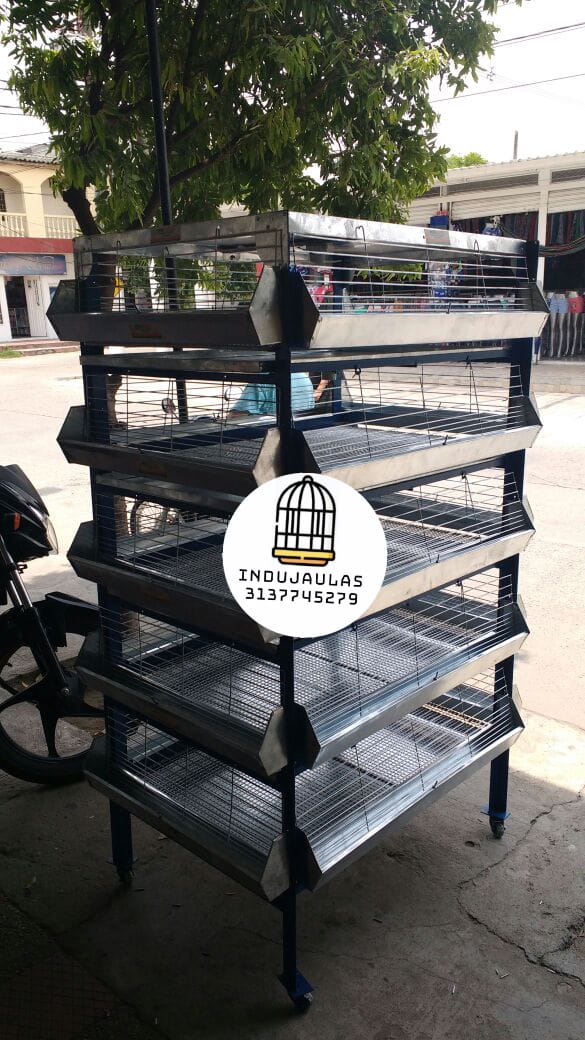 JAULAS PARA POLLO CRIADORA X 500 POLLOS DE UN DIA