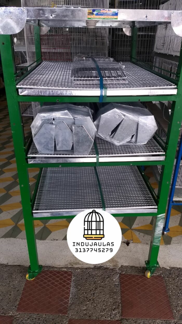 JAULAS PARA POLLO CRIADORA X 300 POLLOS DE UN DIA