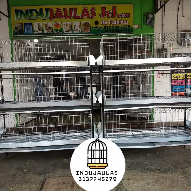 JAULAS PARA POLLO CEBADORA X 50 POLLOS