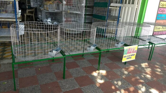 JAULAS PARA CONEJOS REDONDA PARA MACHO