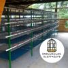 JAULAS PARA CODORNIZ MODULO VERTICAL PARA 200 AVES