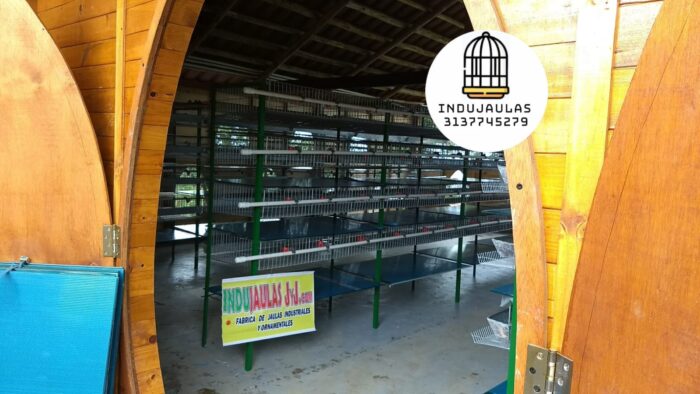 JAULAS PARA CODORNIZ MODULO VERTICAL PARA 200 AVES
