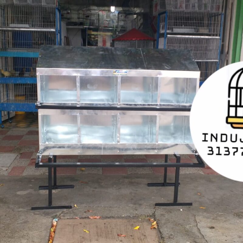 NIDALES PARA GALLINA EN LAMINA GALAVANIZADA