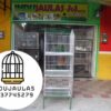 JAULA PARA GATOS DE TRES PUESTOS