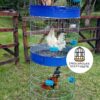 JAULA PARA GALLO FINO REDONDA DE 2 y 3 PUESTOS