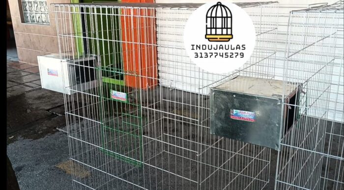 JAULA PARA GALLO FINO - VOLADEROS
