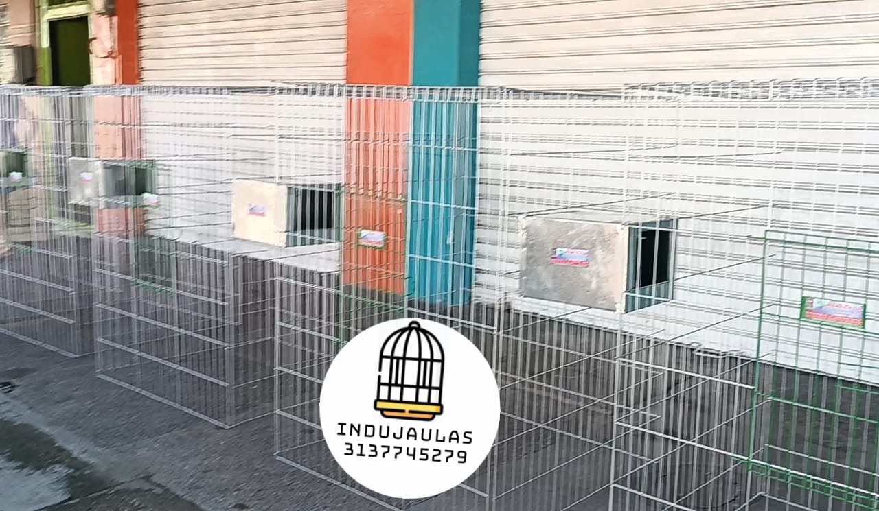 JAULA PARA GALLO FINO - VOLADEROS